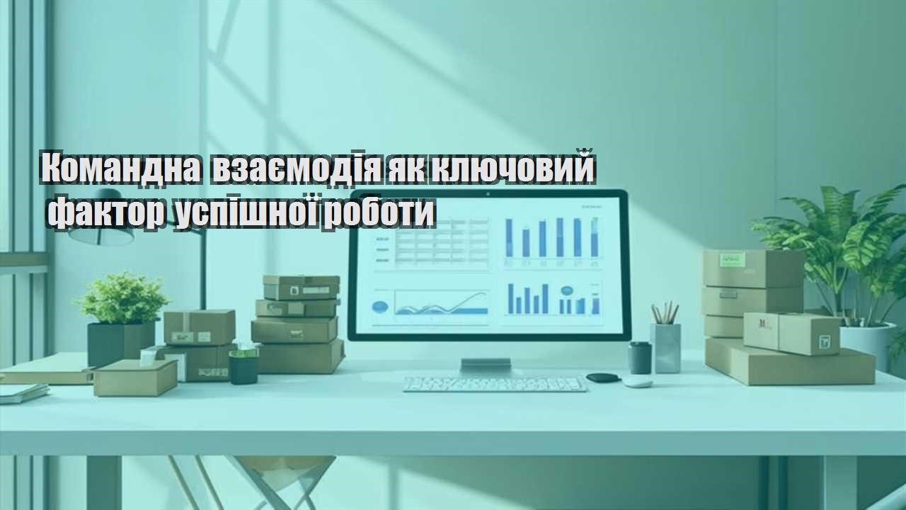 komandna vzayemodiya yak klyuchovyj faktor uspishnoyi roboty
