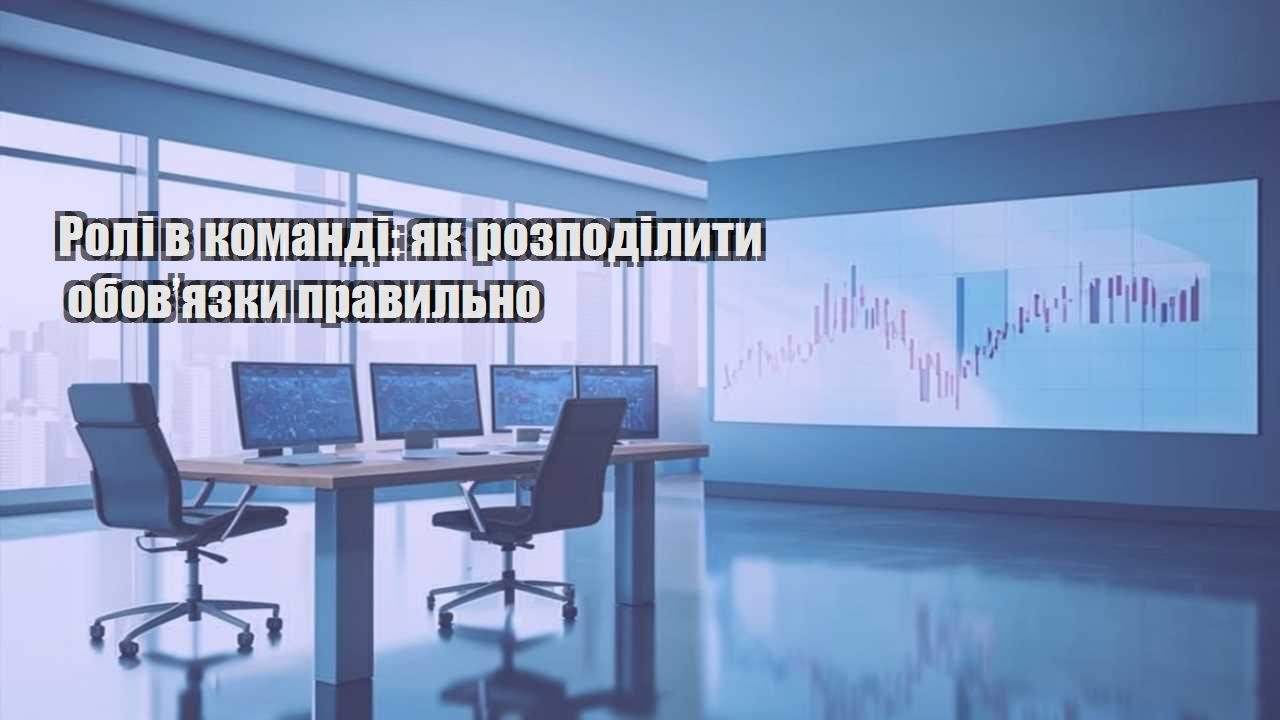 roli v komandi yak rozpodilyty obovyazky pravylno
