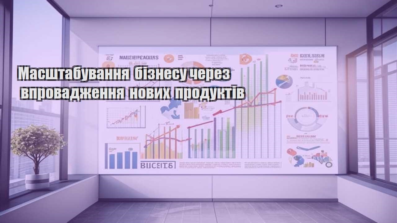 masshtabuvannya biznesu cherez vprovadzhennya novyh produktiv