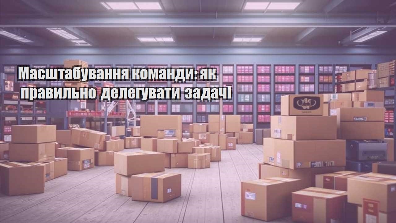 masshtabuvannya komandy yak pravylno deleguvaty zadachi