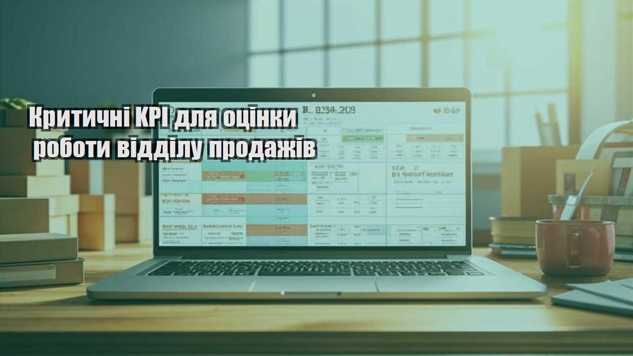 krytychni kpi dlya oczinky roboty viddilu prodazhiv