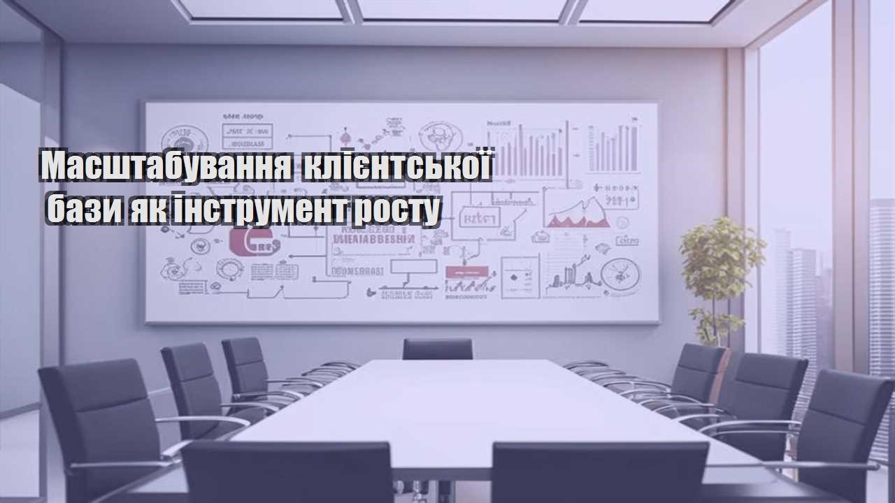 masshtabuvannya kliyentskoyi bazy yak instrument rostu
