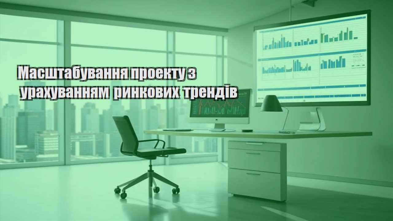 masshtabuvannya proektu z urahuvannyam rynkovyh trendiv