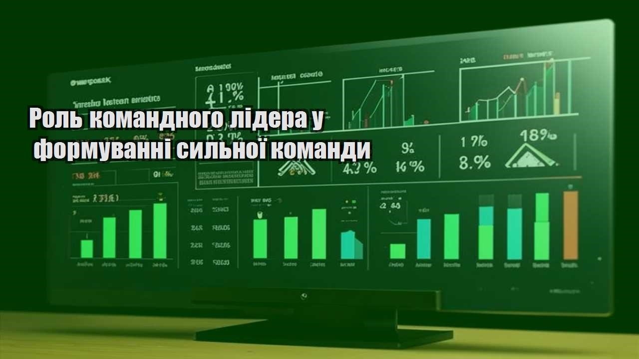 rol komandnogo lidera u formuvanni sylnoyi komandy