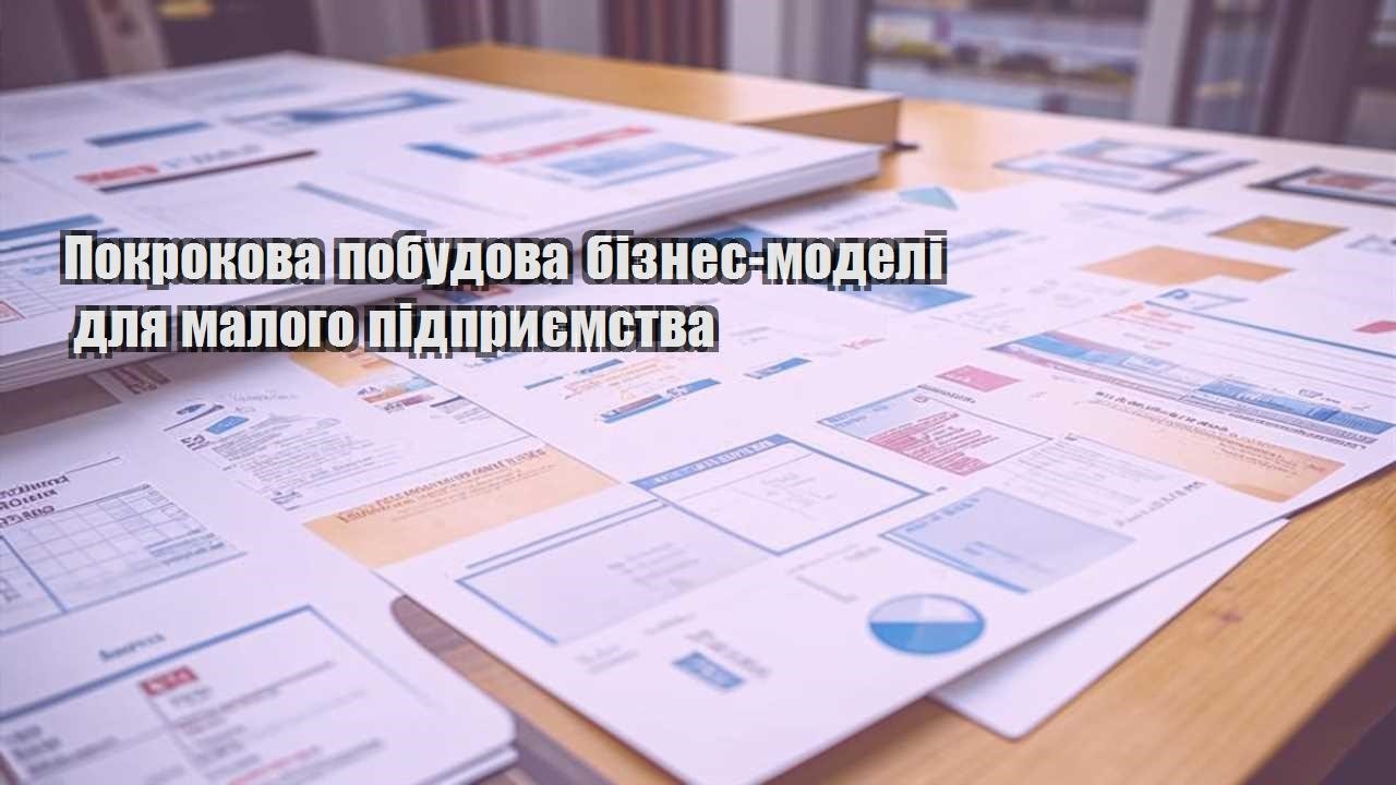 pokrokova pobudova biznes modeli dlya malogo pidpryyemstva