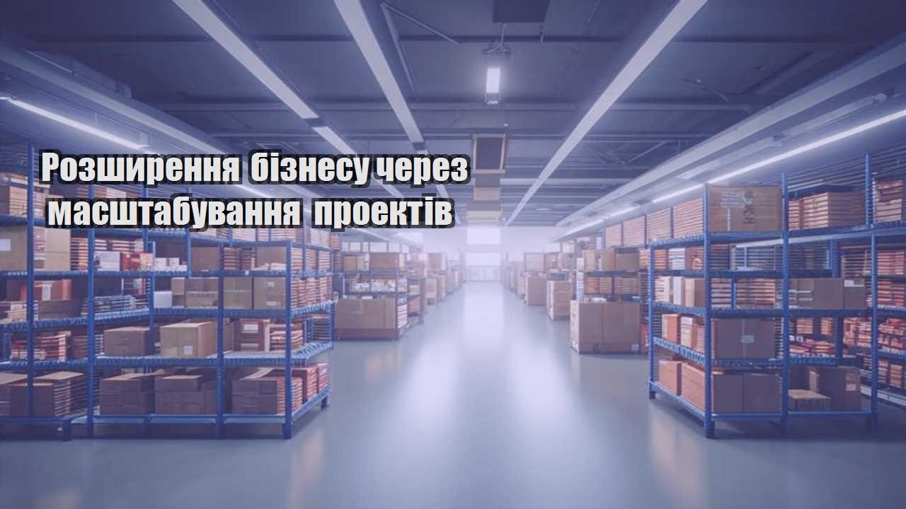 rozshyrennya biznesu cherez masshtabuvannya proektiv