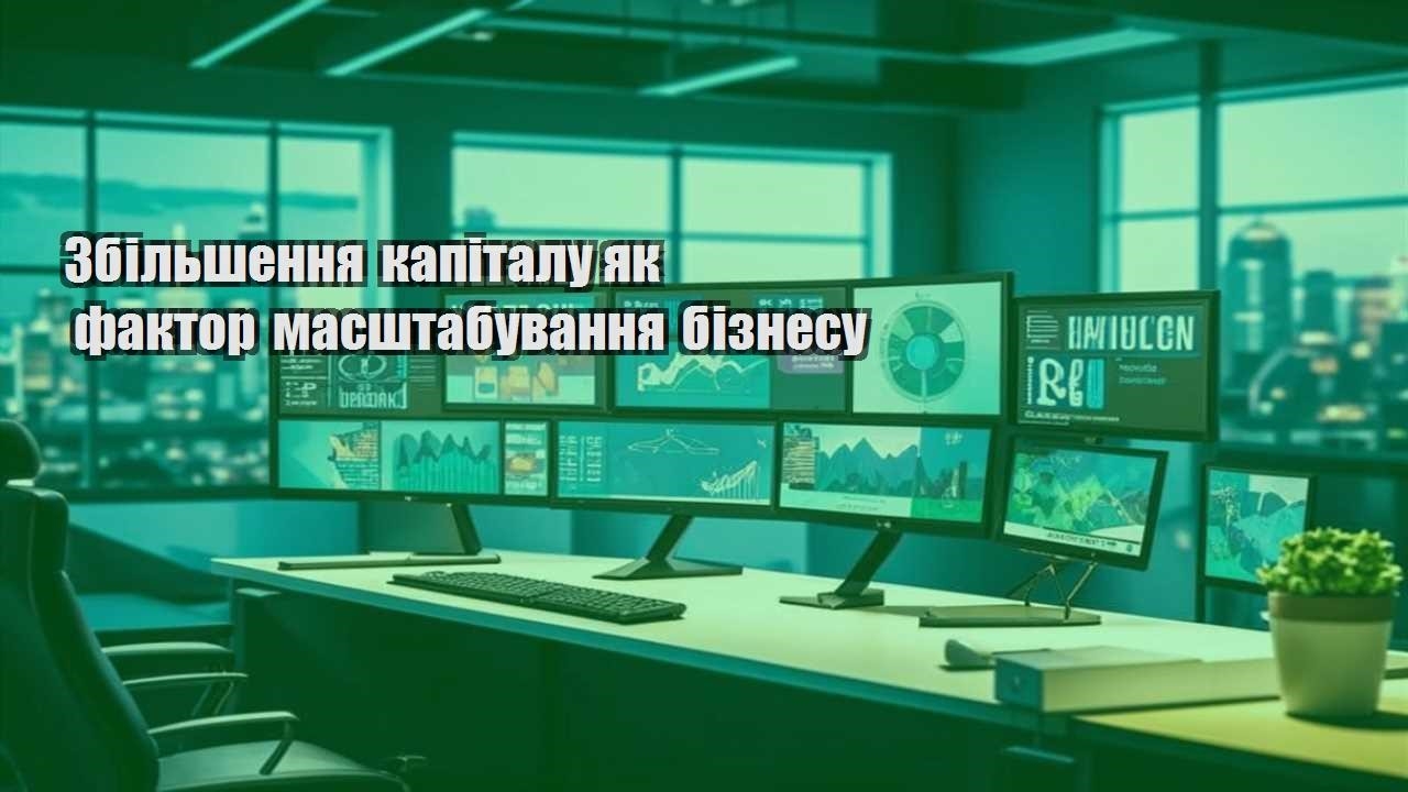 zbilshennya kapitalu yak faktor masshtabuvannya biznesu