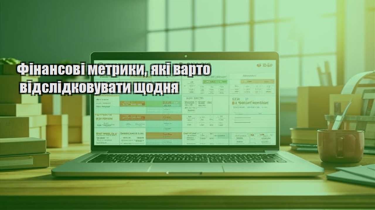finansovi metryky yaki varto vidslidkovuvaty shhodnya