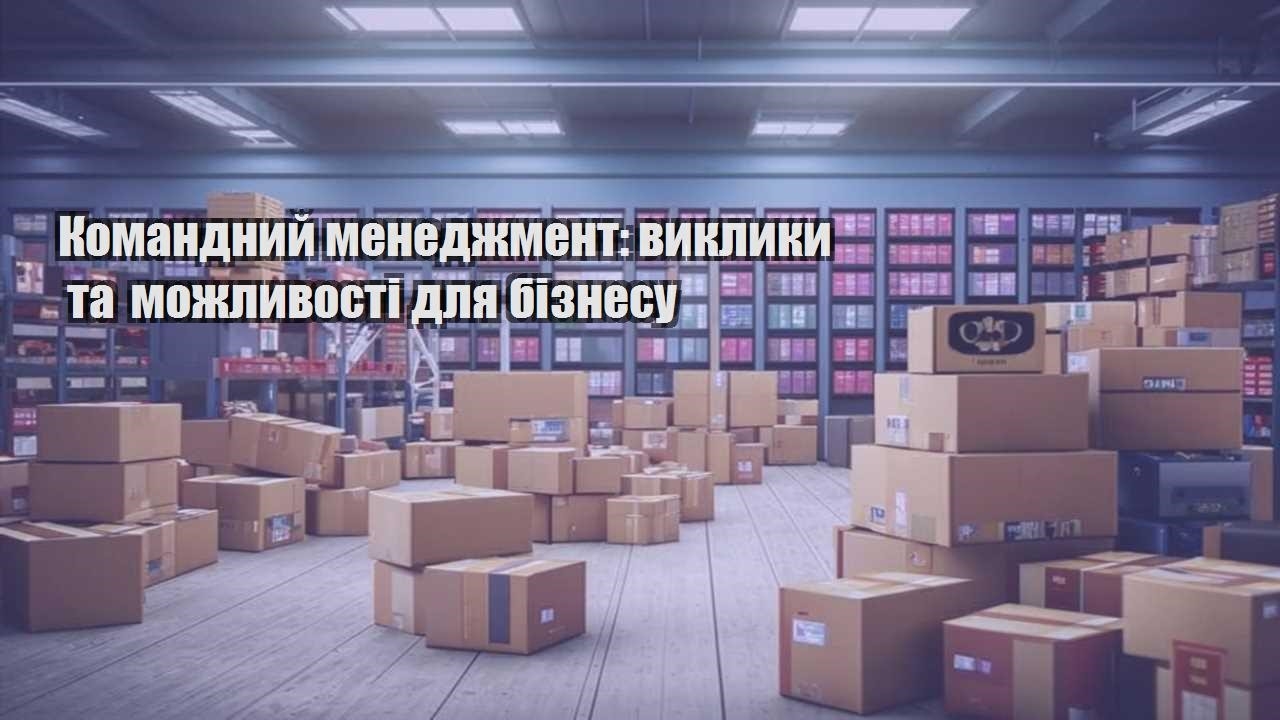 komandnyj menedzhment vyklyky ta mozhlyvosti dlya biznesu