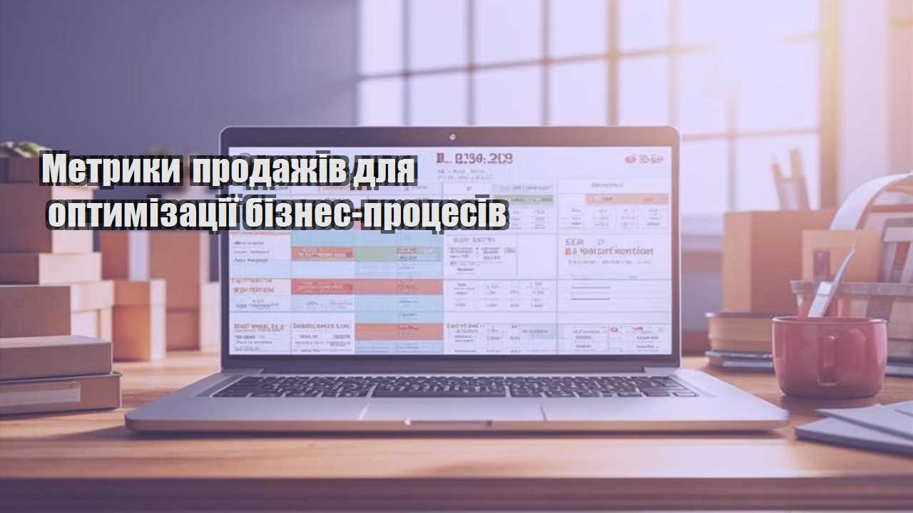 metryky prodazhiv dlya optymizacziyi biznes proczesiv