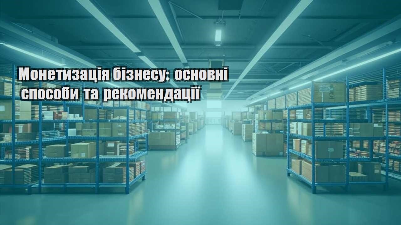 monetyzacziya biznesu osnovni sposoby ta rekomendacziyi
