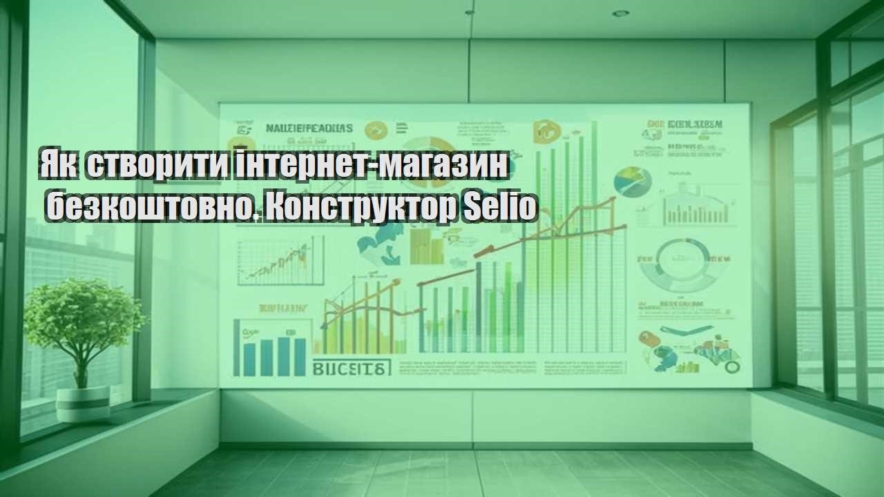 yak stvoryty internet magazyn bezkoshtovno. konstruktor selio