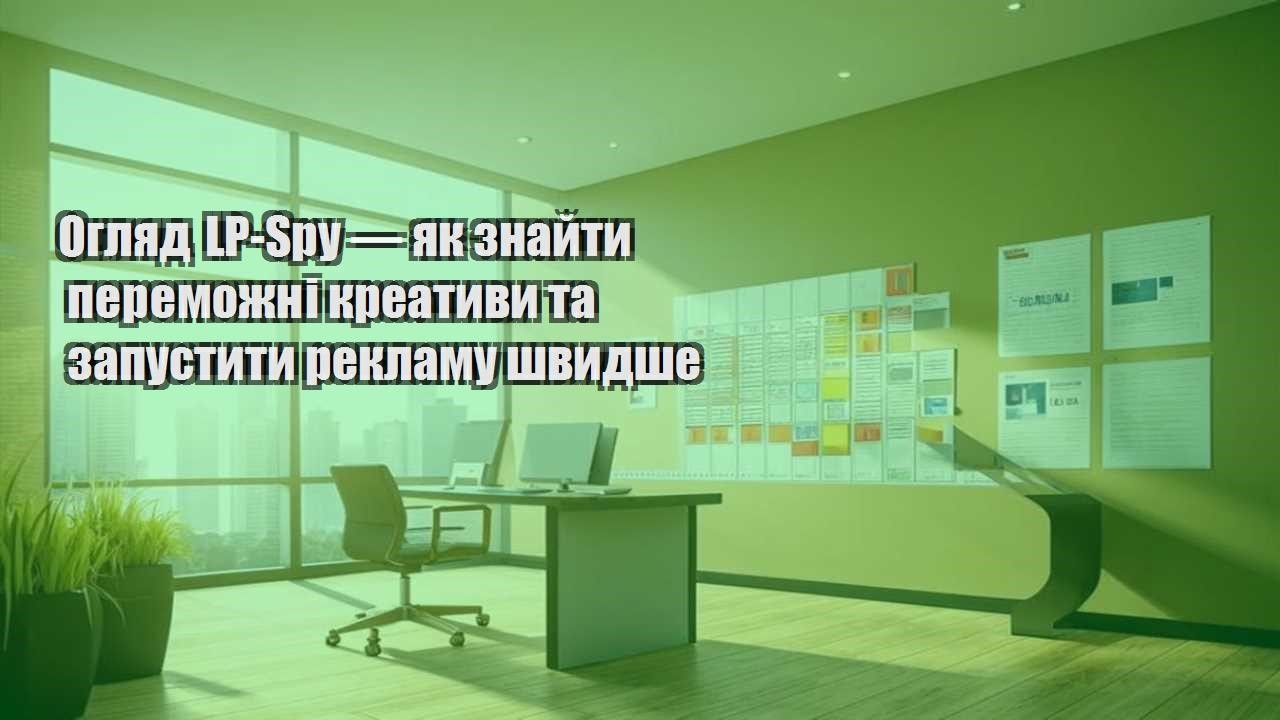 oglyad lp spy — yak znajty peremozhni kreatyvy ta zapustyty reklamu shvydshe