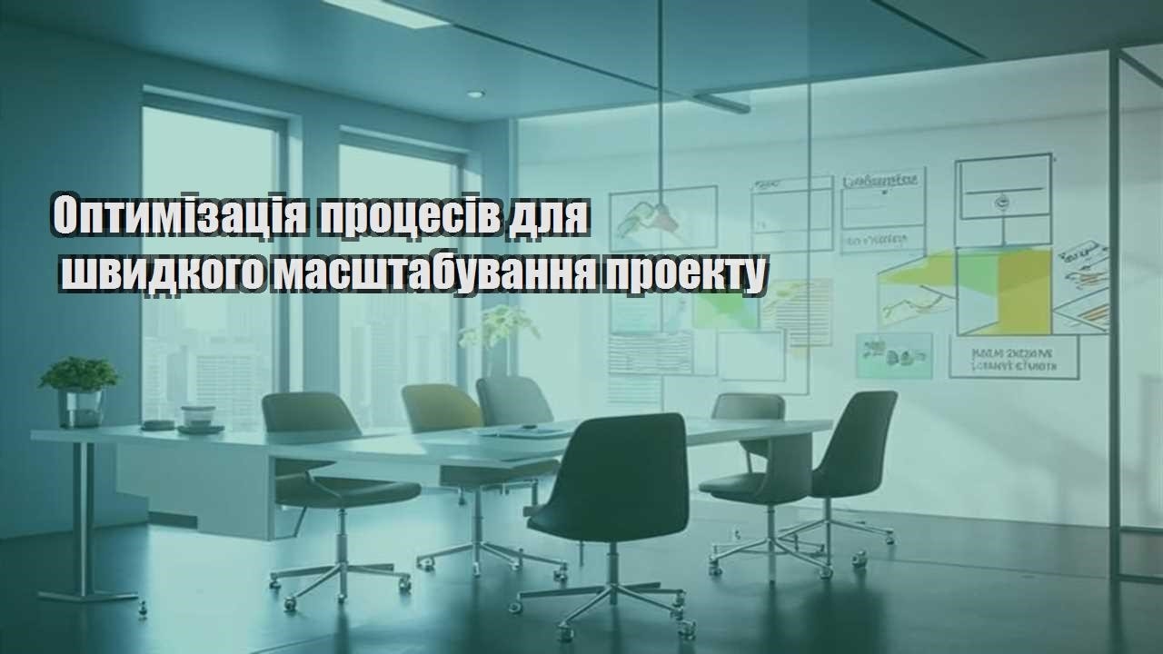 optymizacziya proczesiv dlya shvydkogo masshtabuvannya proektu
