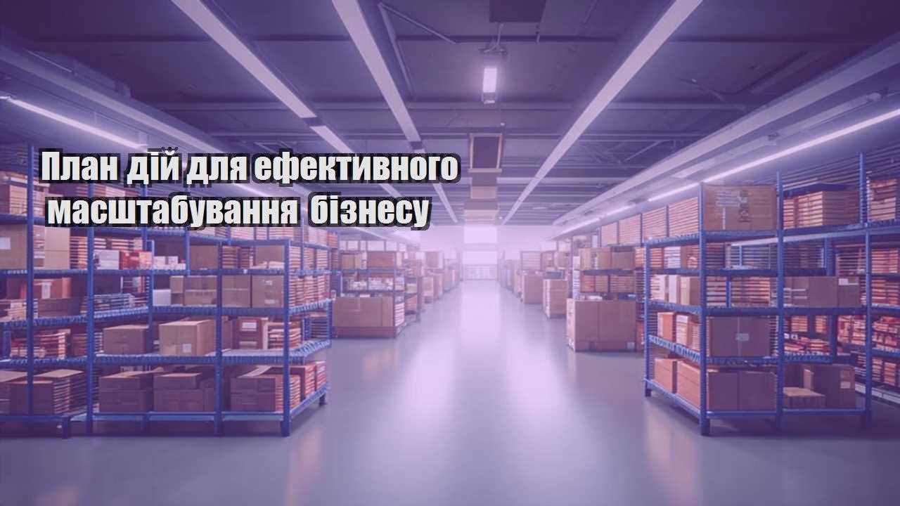 plan dij dlya efektyvnogo masshtabuvannya biznesu