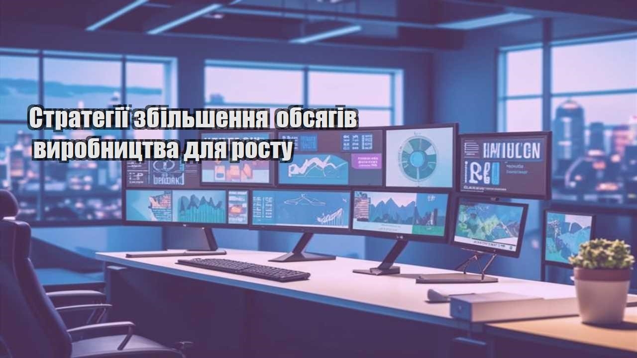 strategiyi zbilshennya obsyagiv vyrobnycztva dlya rostu