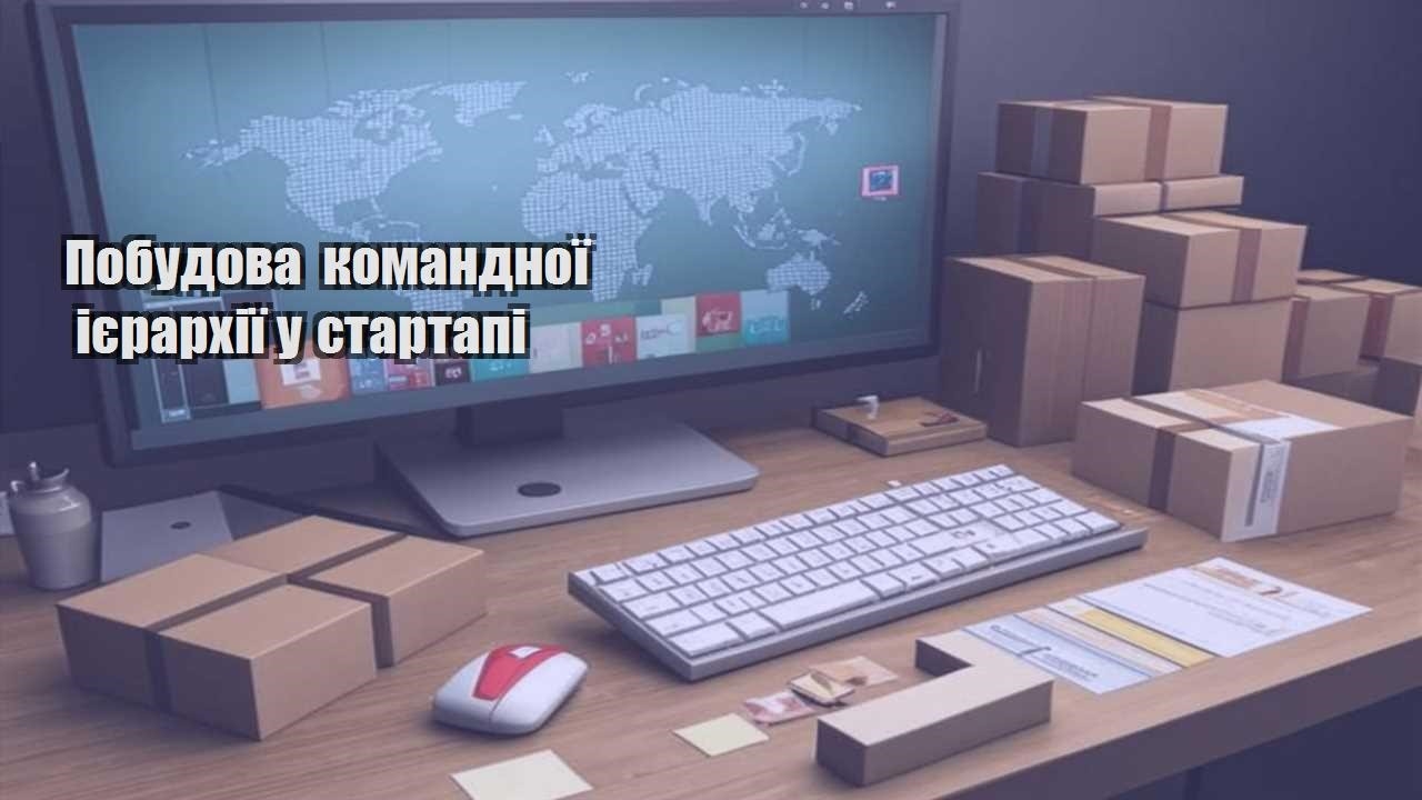 pobudova komandnoyi iyerarhiyi u startapi