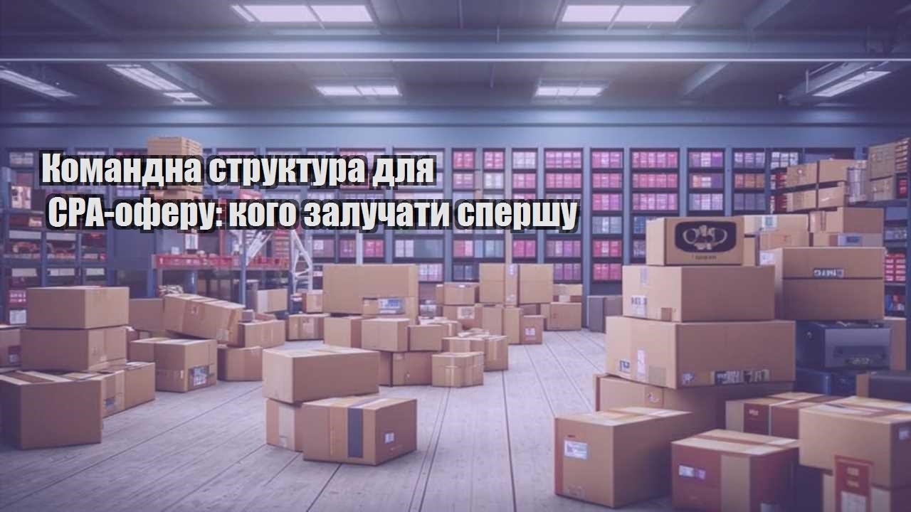 komandna struktura dlya cpa oferu kogo zaluchaty spershu