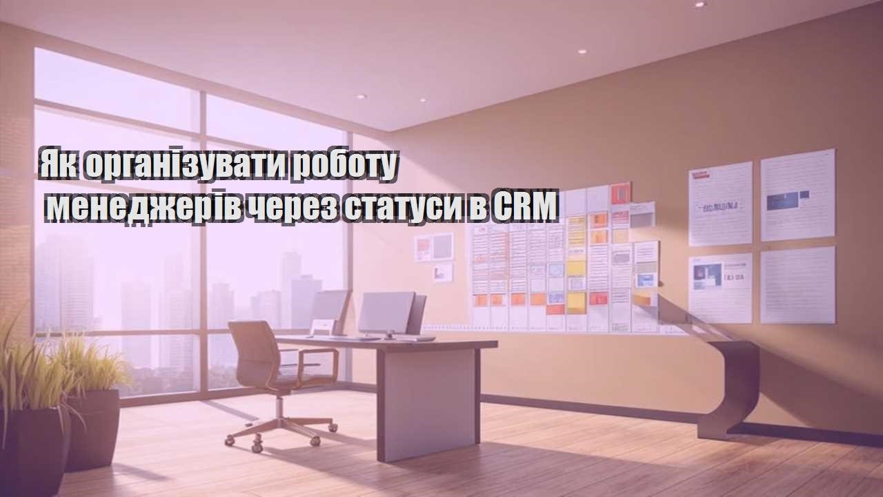 yak organizuvaty robotu menedzheriv cherez statusy v crm