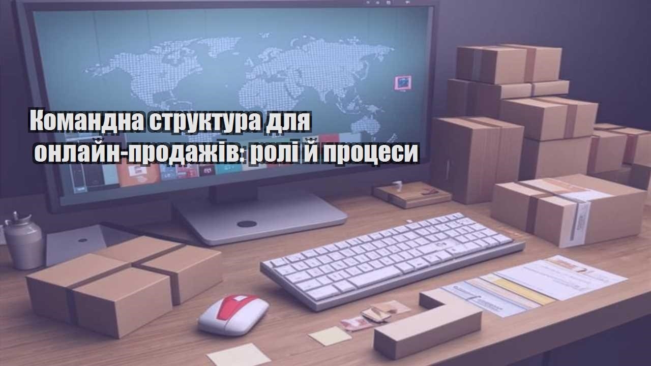 komandna struktura dlya onlajn prodazhiv roli j proczesy