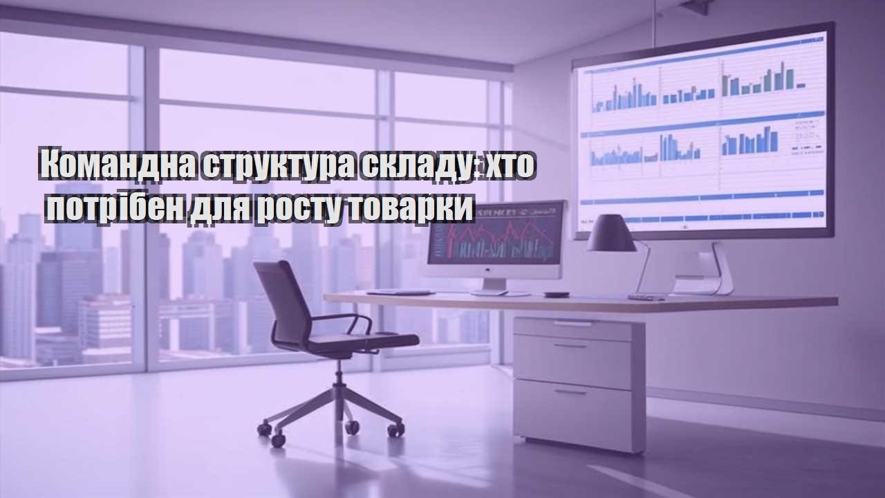 komandna struktura skladu hto potriben dlya rostu tovarky