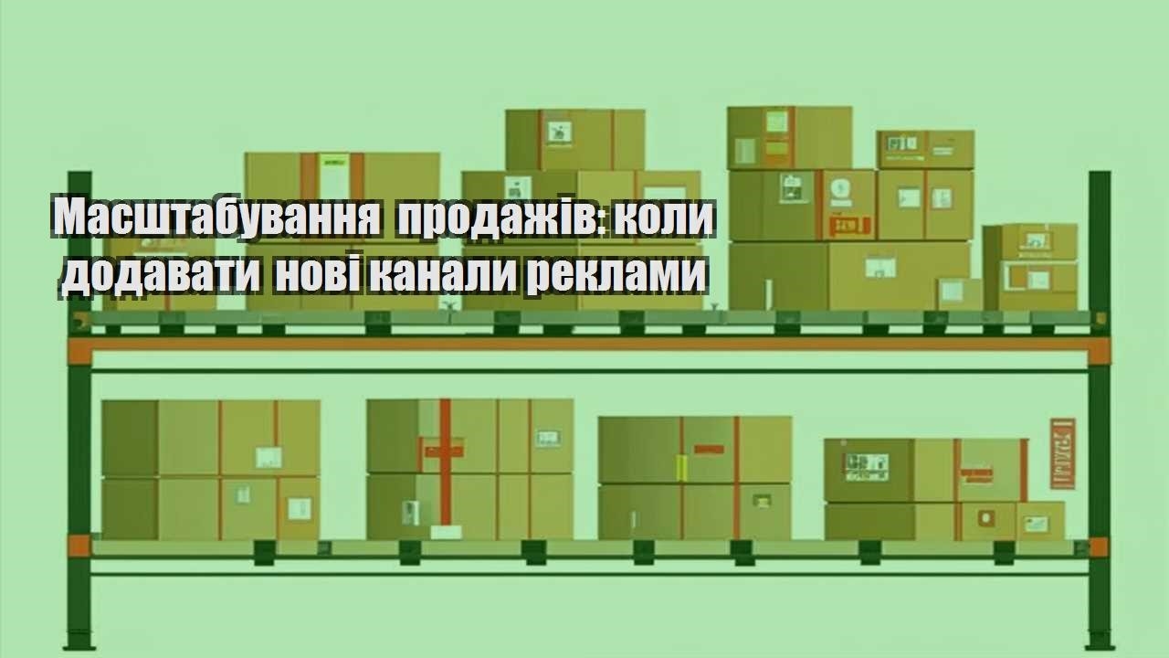 masshtabuvannya prodazhiv koly dodavaty novi kanaly reklamy