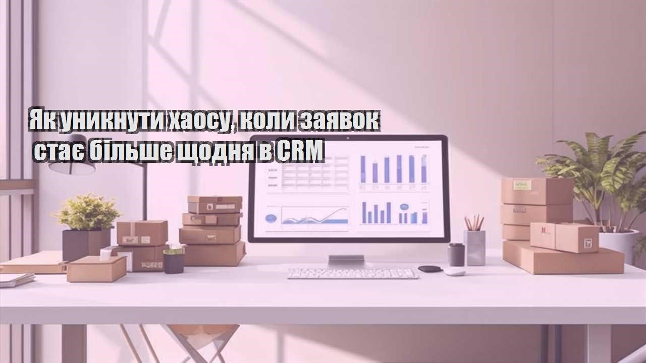 yak unyknuty haosu koly zayavok staye bilshe shhodnya v crm