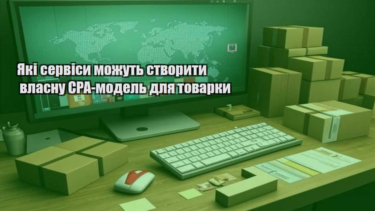 yaki servisy mozhut stvoryty vlasnu cpa model dlya tovarky
