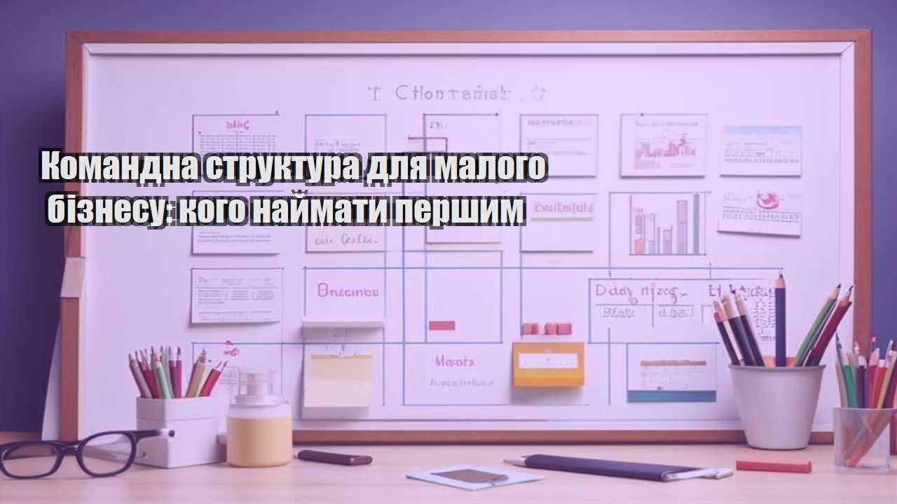 komandna struktura dlya malogo biznesu kogo najmaty pershym
