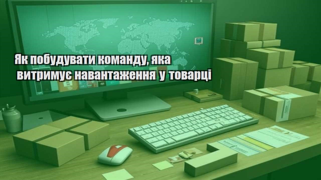 yak pobuduvaty komandu yaka vytrymuye navantazhennya u tovarczi