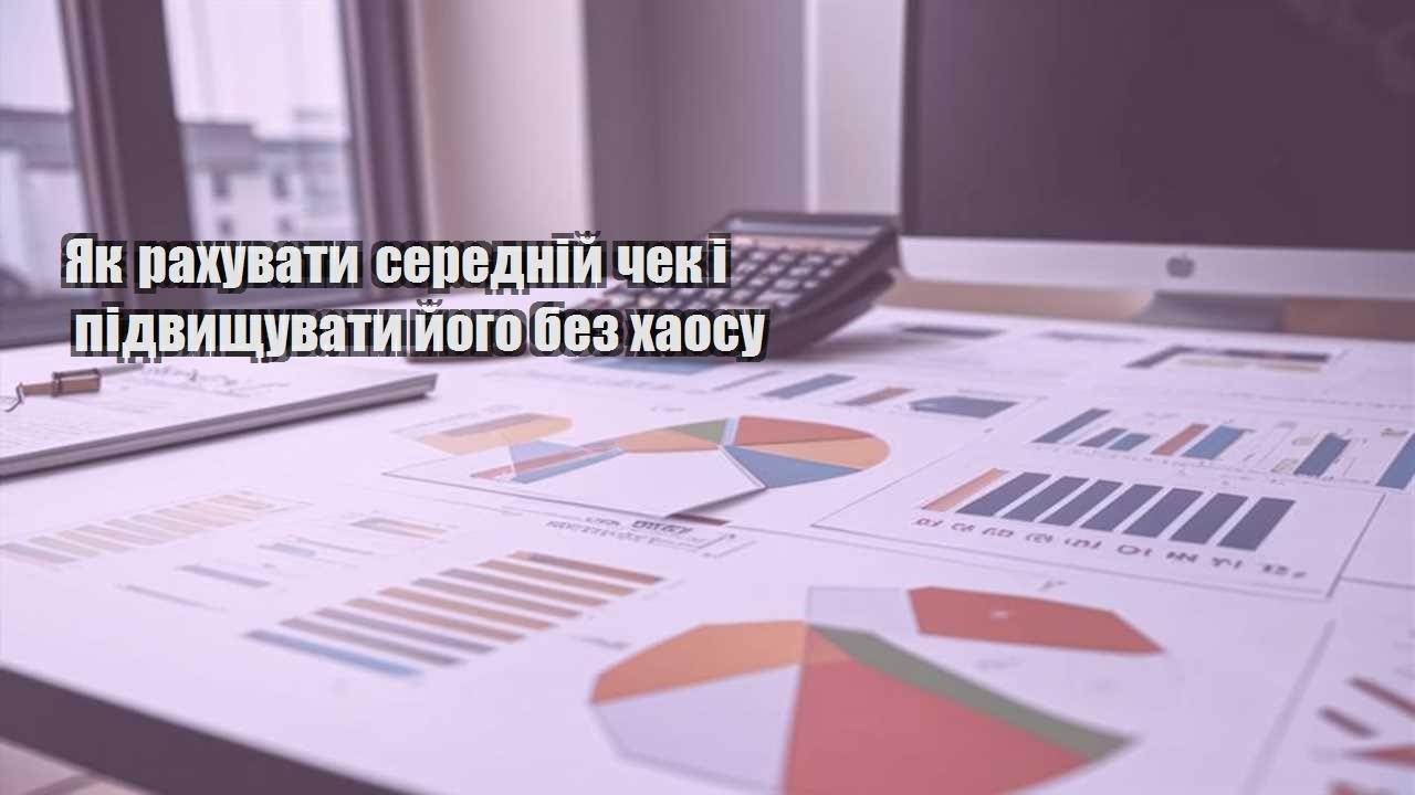 yak rahuvaty serednij chek i pidvyshhuvaty jogo bez haosu