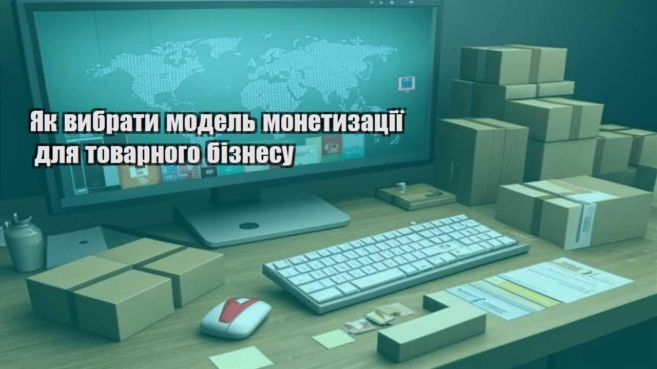 yak vybraty model monetyzacziyi dlya tovarnogo biznesu