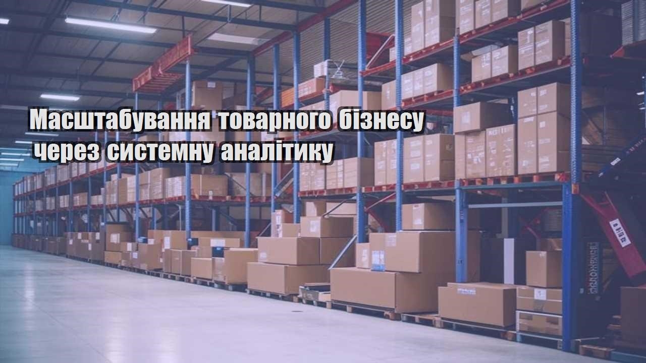 masshtabuvannya tovarnogo biznesu cherez systemnu analityku