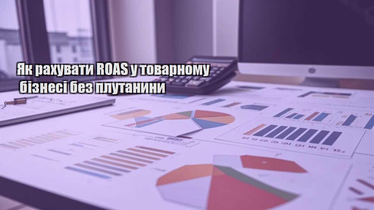 yak rahuvaty roas u tovarnomu biznesi bez plutanyny