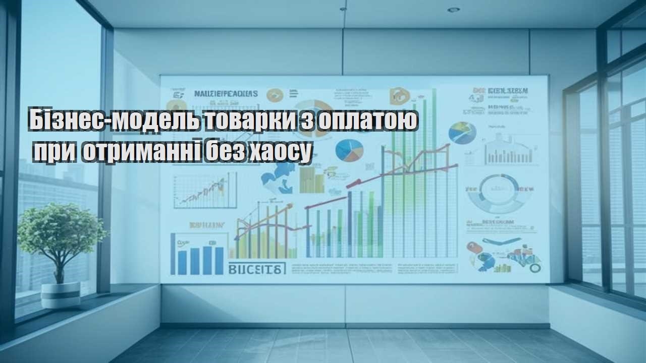 biznes model tovarky z oplatoyu pry otrymanni bez haosu