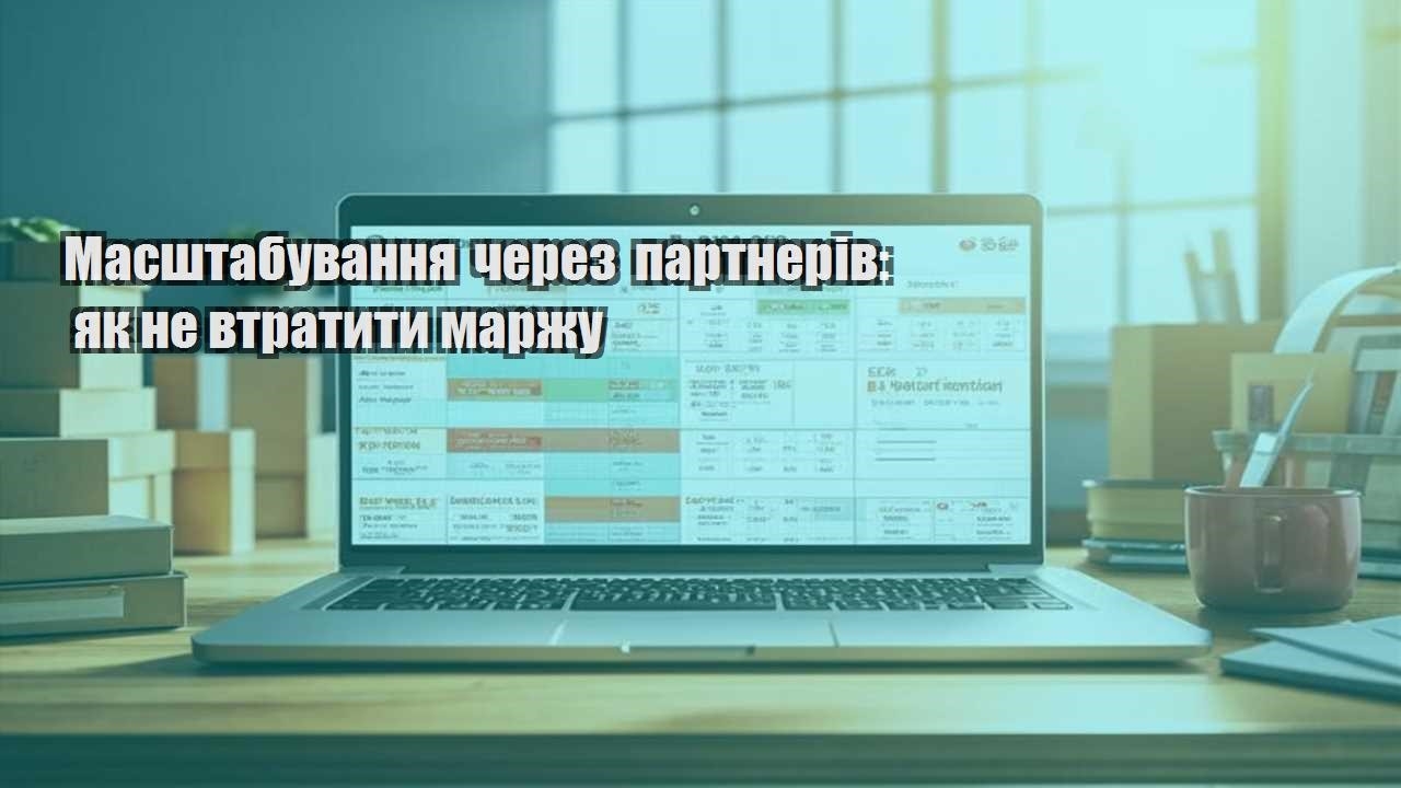 masshtabuvannya cherez partneriv yak ne vtratyty marzhu