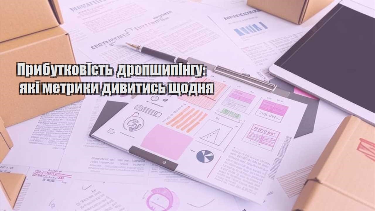 prybutkovist dropshypingu yaki metryky dyvytys shhodnya