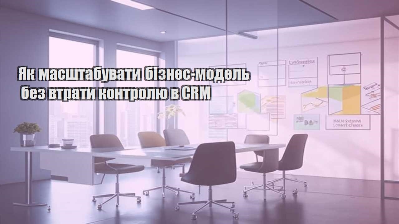 yak masshtabuvaty biznes model bez vtraty kontrolyu v crm